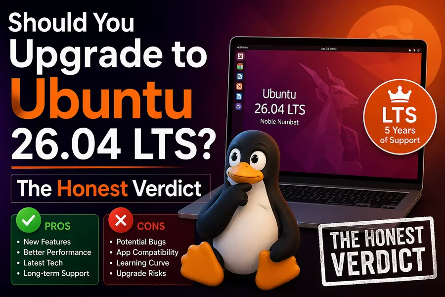 Should You Upgrade to Ubuntu 26.04 LTS, The Honest Verdict