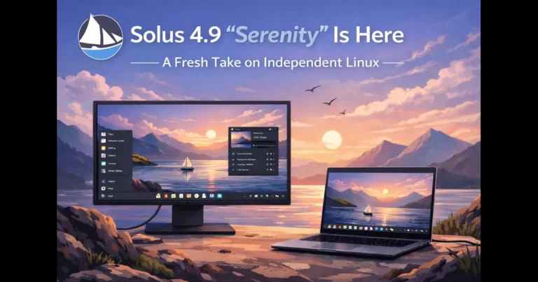 Solus 4.9 Serenity Is Here — A Fresh Take on Independent Linux