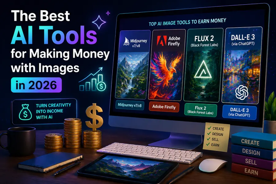 The Best AI Tools for Making Money with Images in 2026
