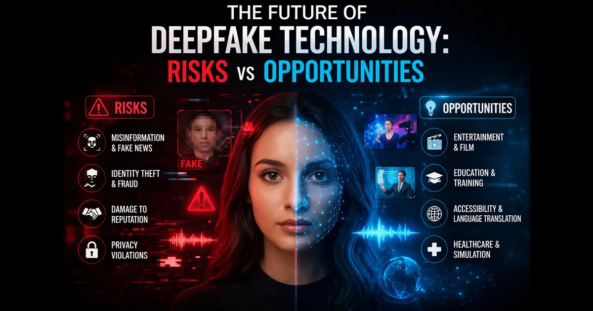 The Future of Deepfake Technology Risks vs Opportunities