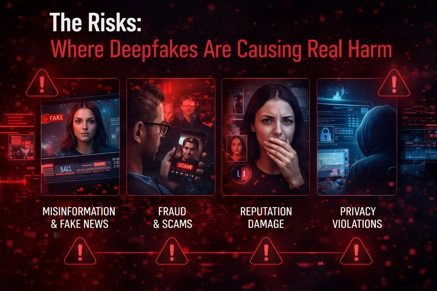 The Risks: Where Deepfakes Are Causing Real Harm