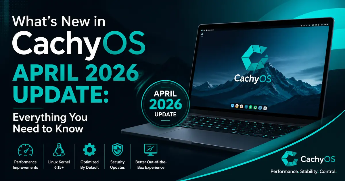 What's New in CachyOS April 2026 Update: Everything You Need to Know