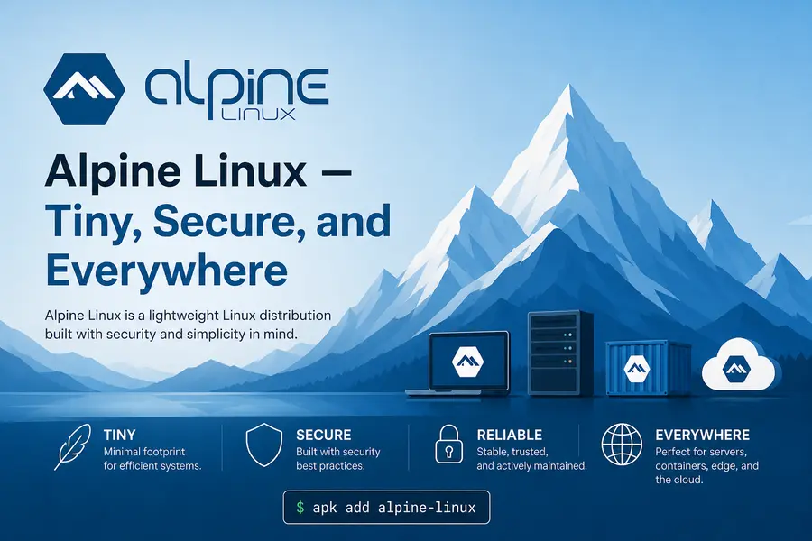 Alpine Linux — Tiny, Secure, and Everywhere