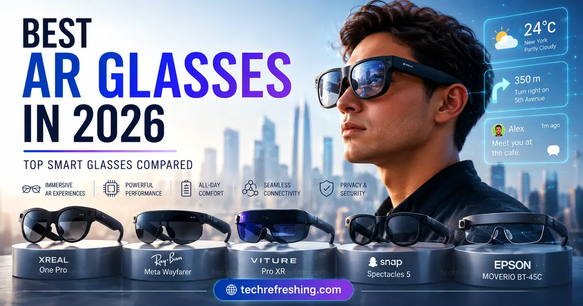 Best AR Glasses in 2026: Top Smart Glasses Compared