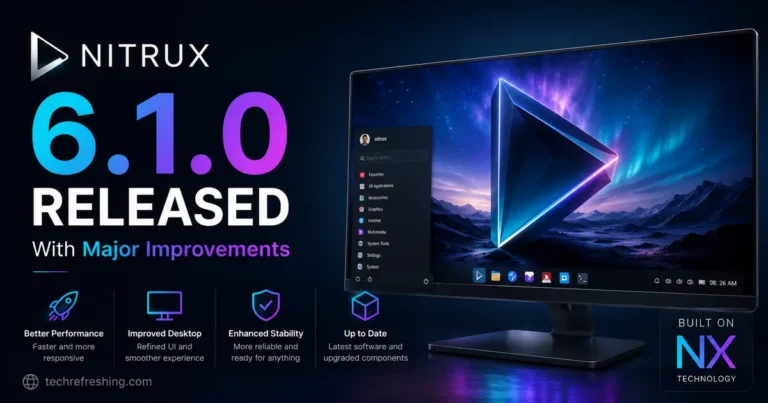 Nitrux 6.1.0 Released With Major Improvements