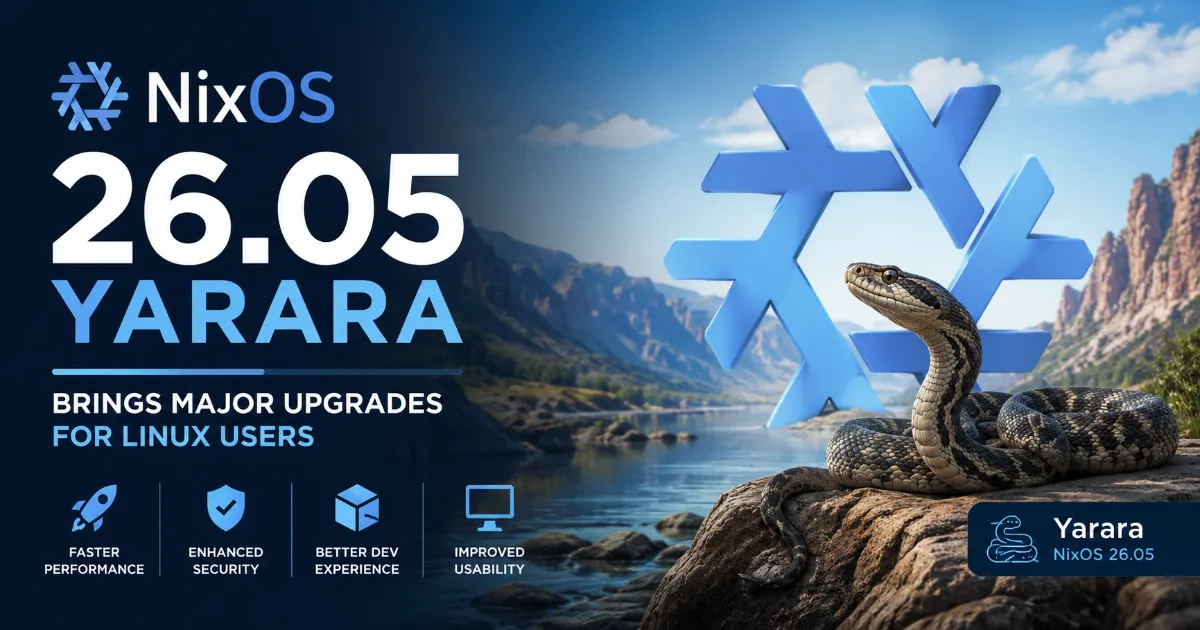 NixOS 26.05 Yarara Brings Major Upgrades for Linux Users