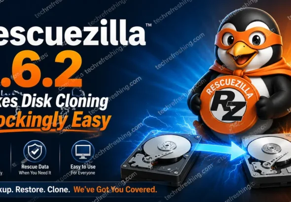 Rescuezilla 2.6.2 Makes Disk Cloning Shockingly Easy