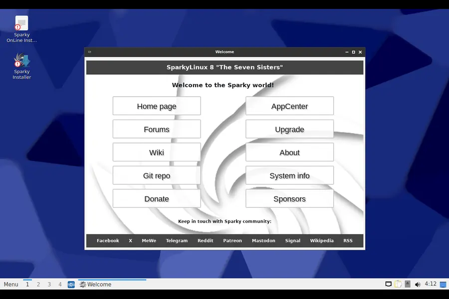 SparkyLinux 8.3