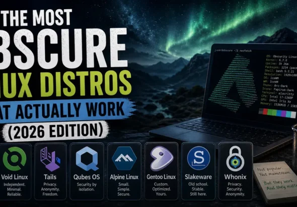 The Most Obscure Linux Distros That Actually Work (2026 Edition)