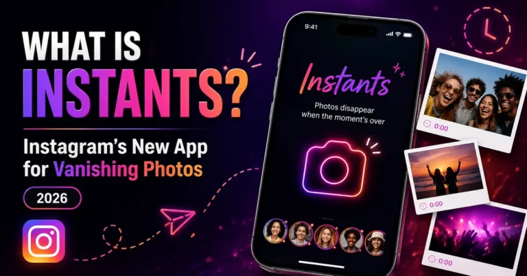 What Is Instants? Instagram's New App for Vanishing Photos (2026)