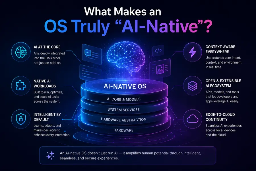 What Makes an OS Truly "AI-Native"?