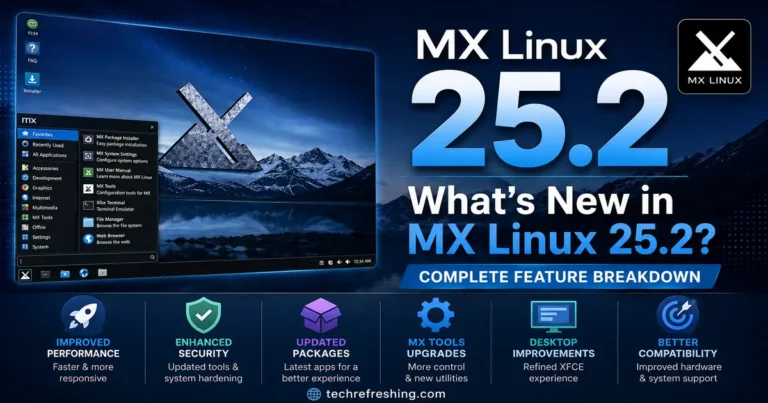 What's New in MX Linux 25.2? Complete Feature Breakdown 4 What's New in MX Linux 25.2