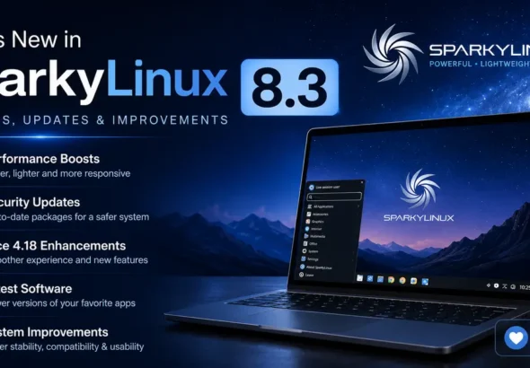 What's New in SparkyLinux 8.3 Features, Updates & Improvements