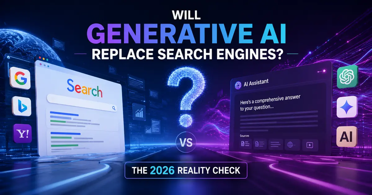 Will Generative AI Replace Search Engines The 2026 Reality Check