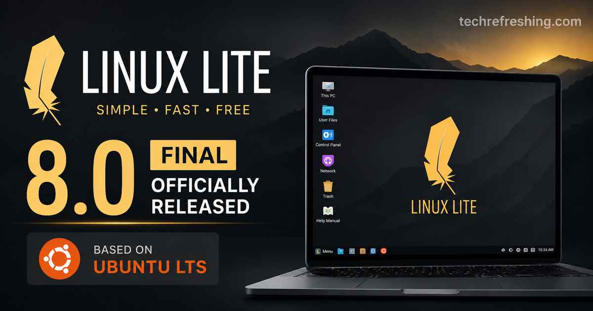 Linux Lite 8.0 Final Officially Released Based On Ubuntu LTS ...