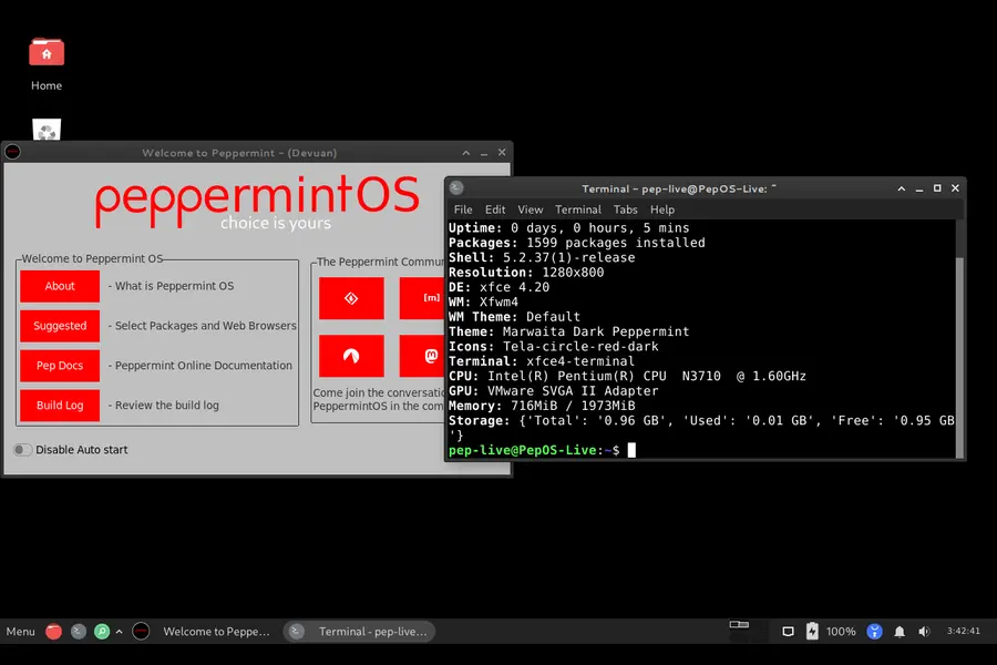 PeppermintOS Devuan Excalibur: The Lightweight Linux Release 2 PeppermintOS Devuan Excalibur