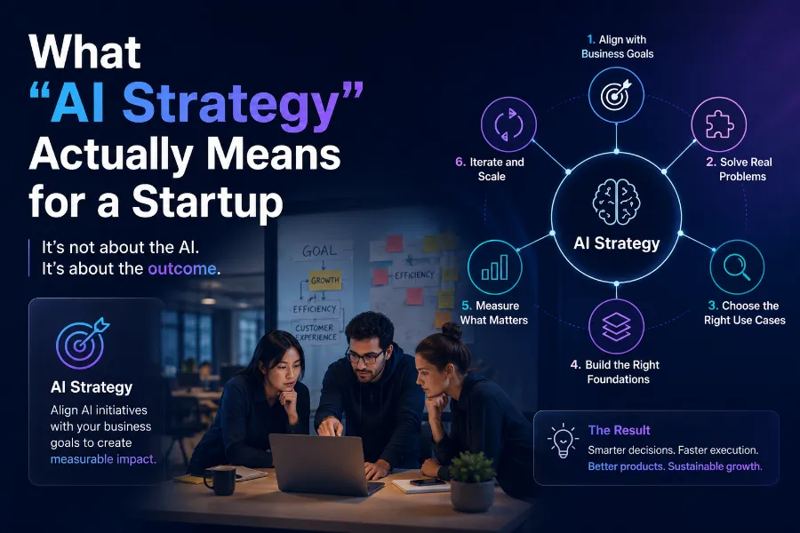 Why Every Startup Needs an AI Strategy in 2026 2 What AI Strategy Actually Means for a Startup