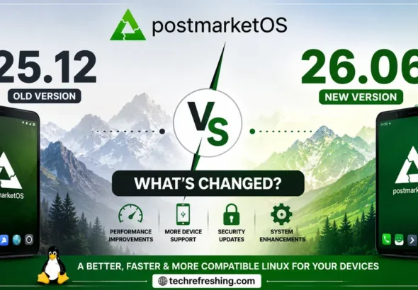 postmarketOS 26.06 vs 25.12: What's Changed?