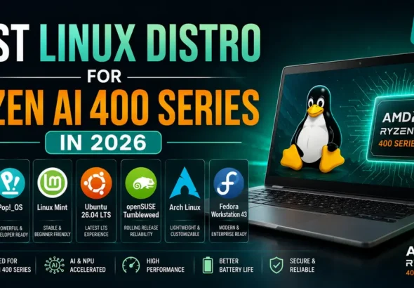 Best Linux Distro for Ryzen AI 400 Series in 2026