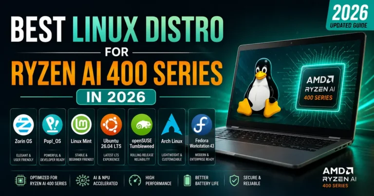 Best Linux Distro for Ryzen AI 400 Series in 2026