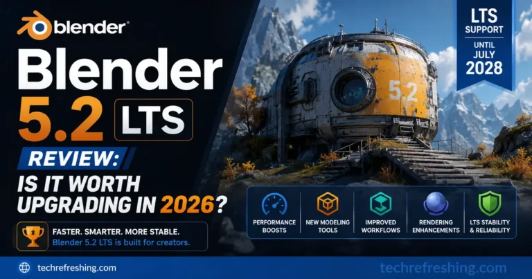 Blender 5.2 LTS Review: Is It Worth Upgrading in 2026?