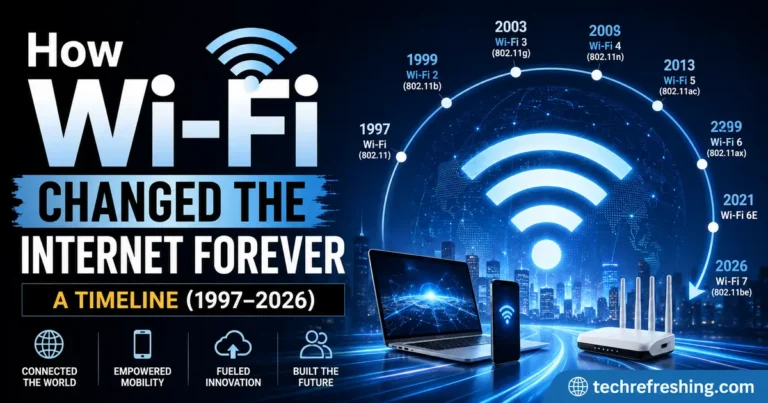 How Wi-Fi Changed the Internet Forever: A Timeline (1997–2026)