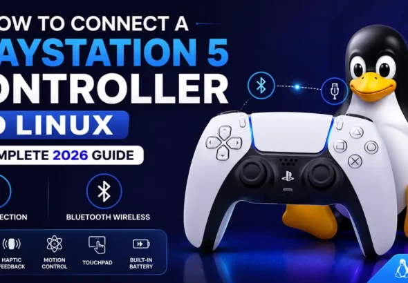 How to Connect a PlayStation 5 Controller to Linux (Complete 2026 Guide)
