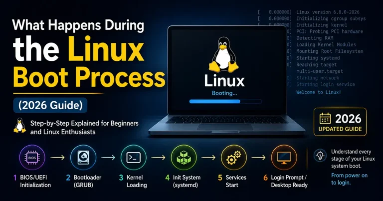 What Happens During the Linux Boot Process (2026 Guide)