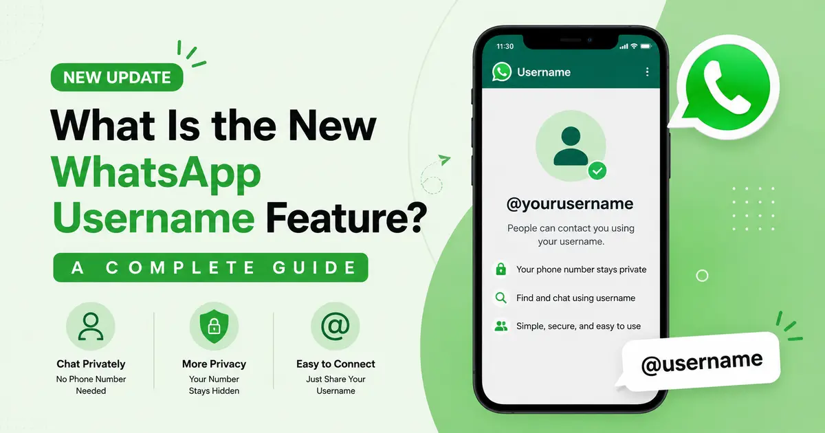 What Is the New WhatsApp Username Feature? A Complete Guide