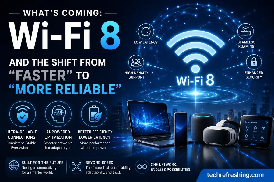 What's Coming: Wi-Fi 8 and the Shift From "Faster" to "More Reliable"