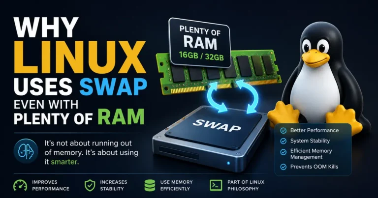 Why Linux Uses Swap Even with Plenty of RAM