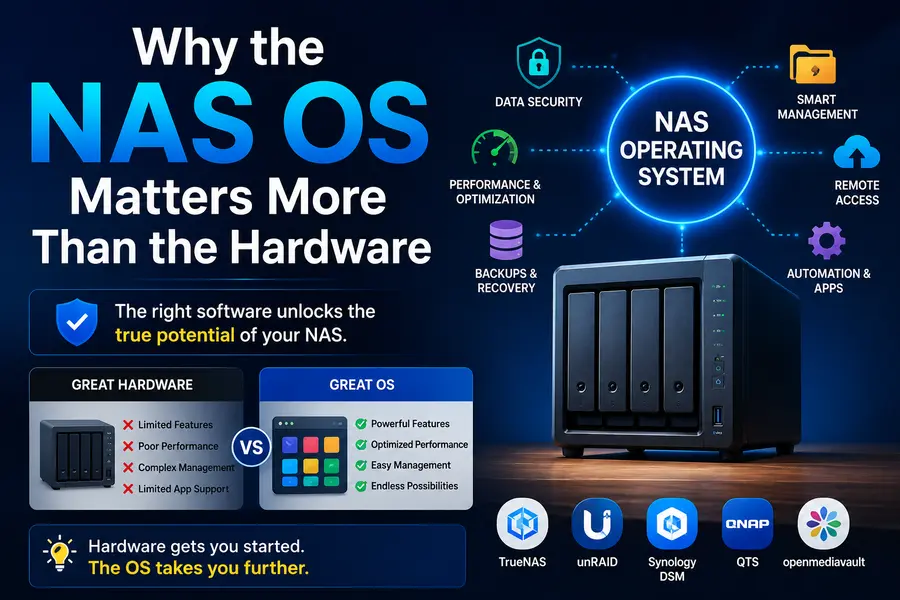 Why the NAS OS Matters More Than the Hardware