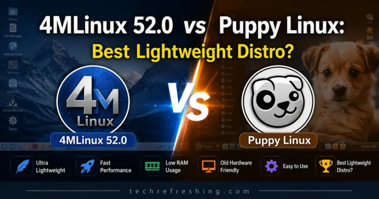 4MLinux 52.0 vs Puppy Linux: Best Lightweight Distro?