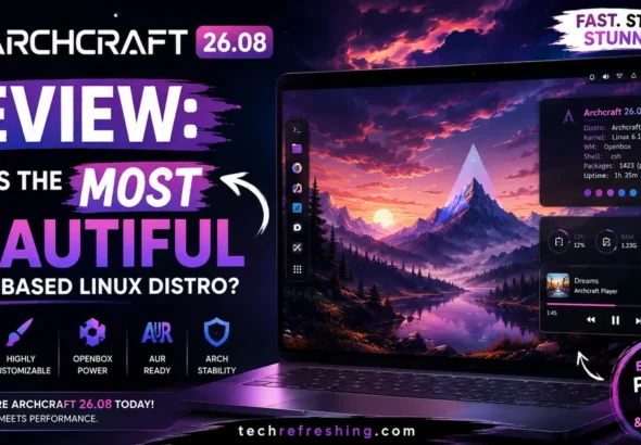 Archcraft 26.08 Review: Is This the Most Beautiful Arch-Based Linux Distro?