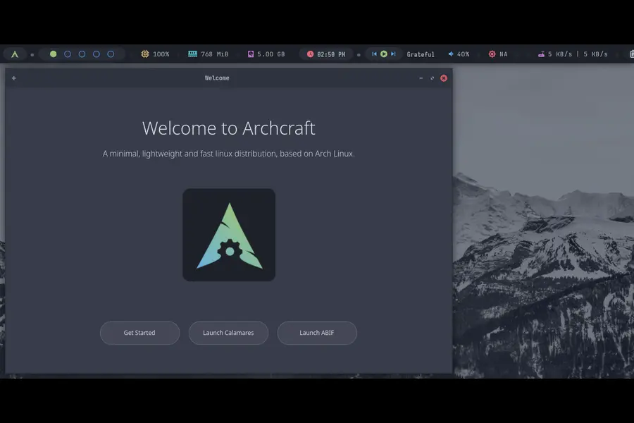 Archcraft 26.08 Review: Is This the Most Beautiful Arch-Based Linux Distro? 2 Archcraft 26.08
