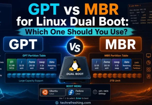 GPT vs MBR for Linux Dual Boot: Which One Should You Use?