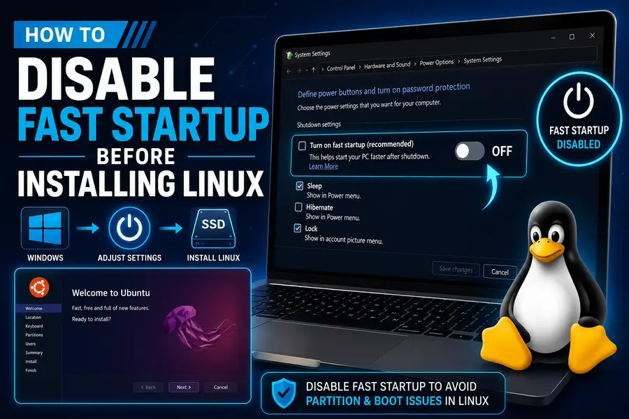 Should You Disable Fast Startup Before Installing Linux? 2 How to Disable Fast Startup Before Installing Linux