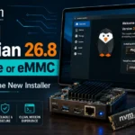 How to Install Armbian 26.8 on NVMe or eMMC Using the New Installer