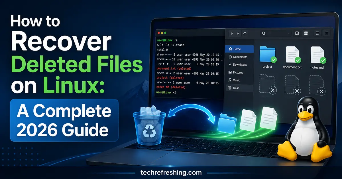How to Recover Deleted Files on Linux: A Complete 2026 Guide