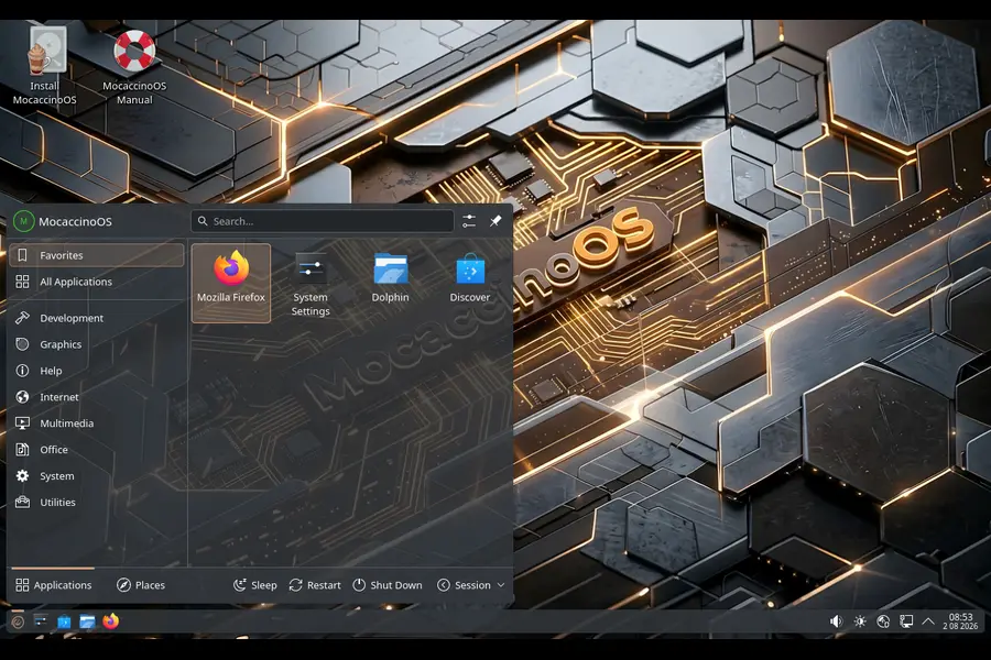 What's New in MocaccinoOS 26.08: Gentoo-Based Distro 2 MocaccinoOS 26.08