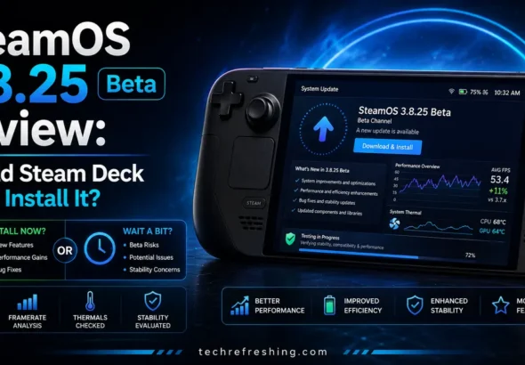 SteamOS 3.8.25 Beta Review: Should Steam Deck Users Install It?