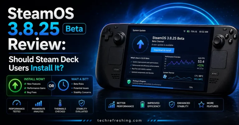 SteamOS 3.8.25 Beta Review: Should Steam Deck Users Install It?