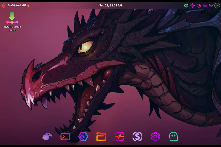 Garuda Nix Dr460nized desktop