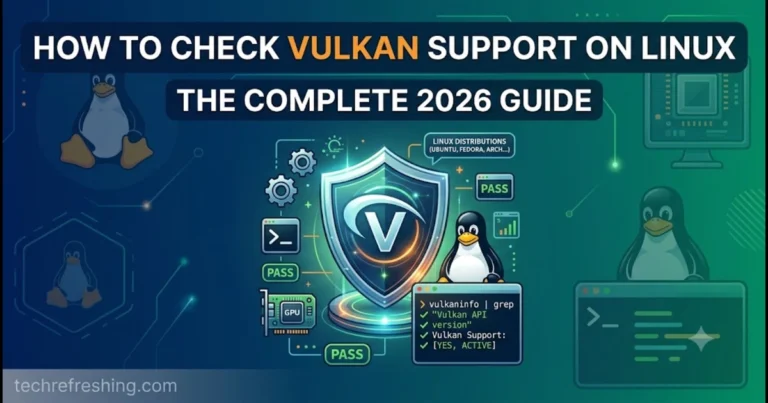 How to Check Vulkan Support on Linux: The Complete 2026 Guide