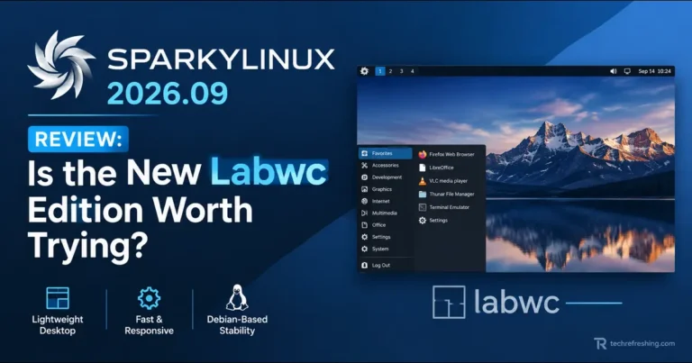 SparkyLinux 2026.09 Review: Is the New Labwc Edition Worth Trying?