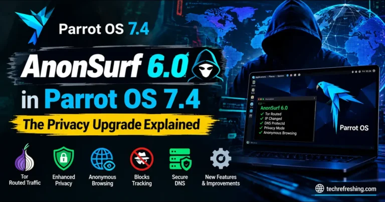 AnonSurf 6.0 in Parrot OS 7.4: The Privacy Upgrade Explained