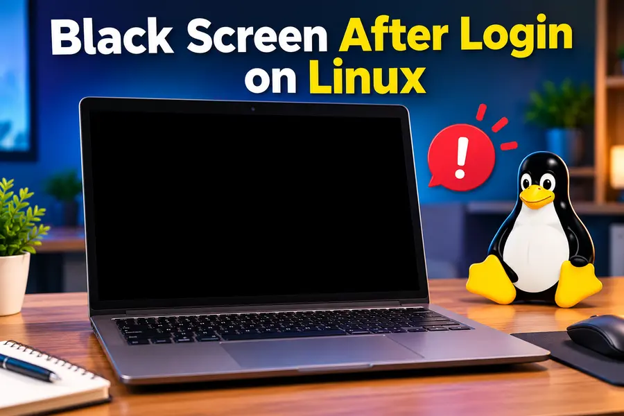 Black Screen After Login on Linux