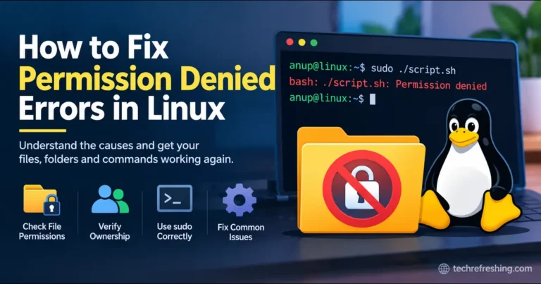 How to Fix Permission Denied Errors in Linux