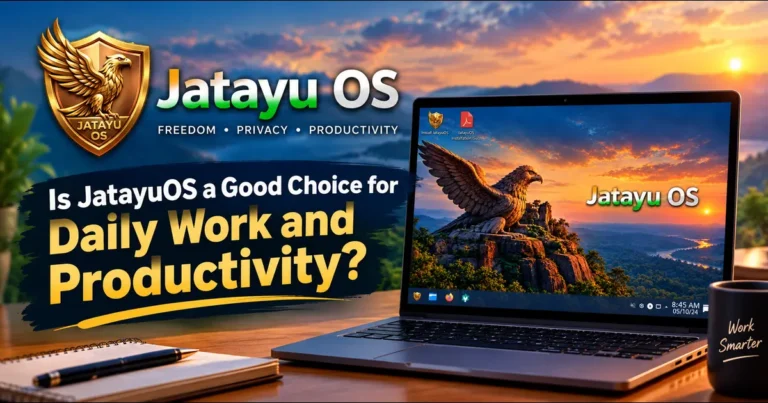 Is JatayuOS a Good Choice for Daily Work and Productivity?